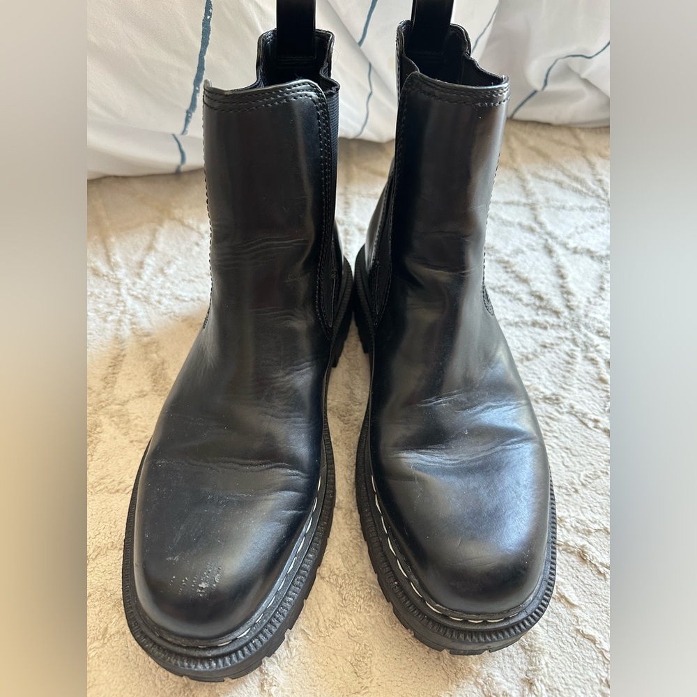 Circus by Sam Edelman Women's Effie Ankle Chelsea Boot Black size 10 - Picture 4 of 7